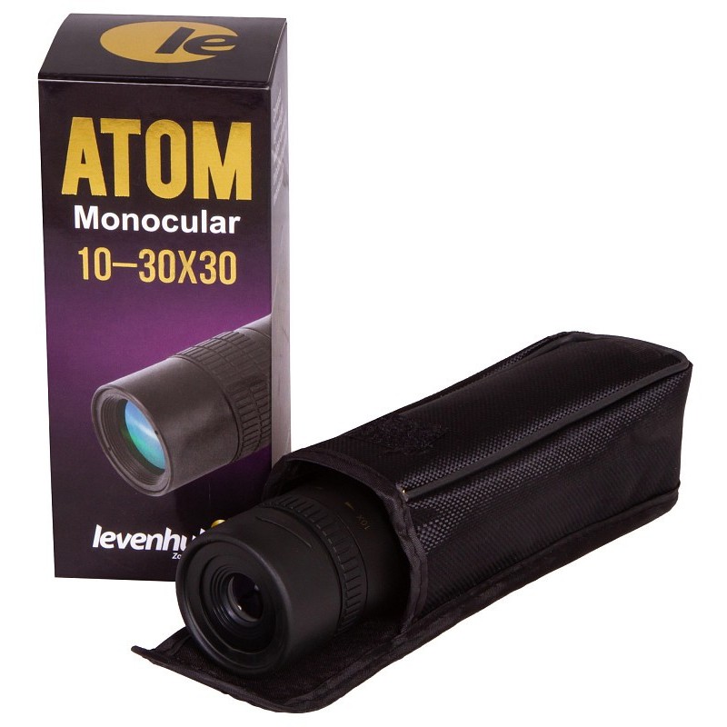 Monoculaire de levenhuk atom 10–30x30