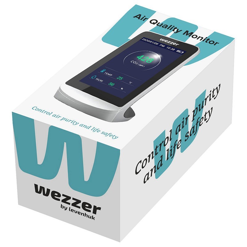 Wezzer air mc60 levenhuk air quality meter