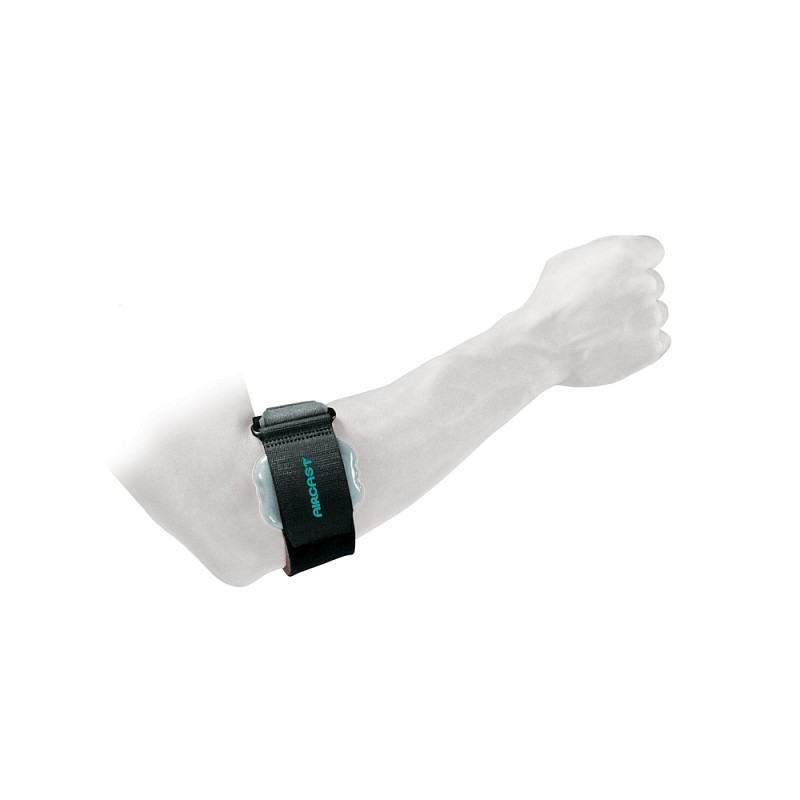 Brazalete aircast brazalete neumático para epicondilitis, negro producto