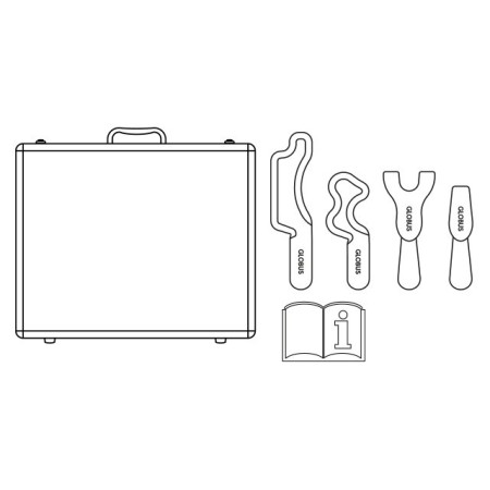 Kit d’outils pour le traitement de la région pelvienne avec diacare 7000