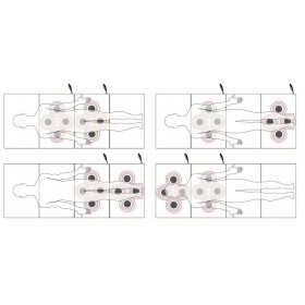 Globus - total body 200 memory foam madrass, 8 solenoider