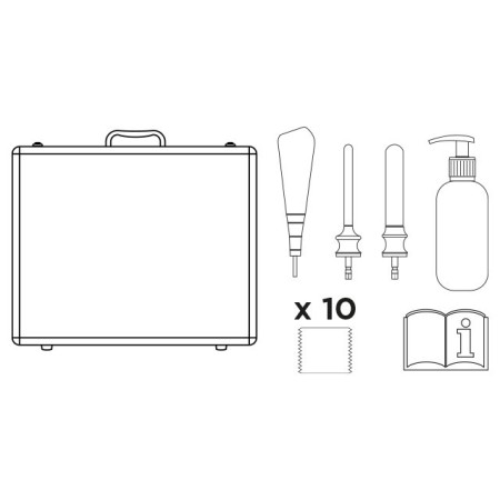 Intimate kit for the treatment of the pelvic area with diacare 5000 and 6000