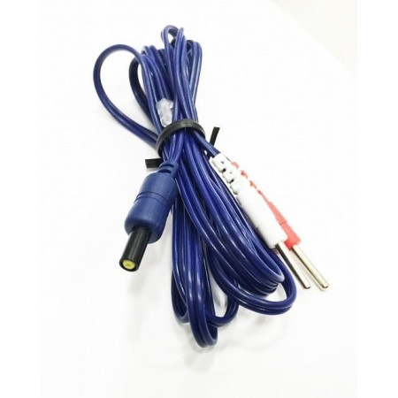 Cavetto di ricambio grigio o blu spinotto tondo, prodotto grigio