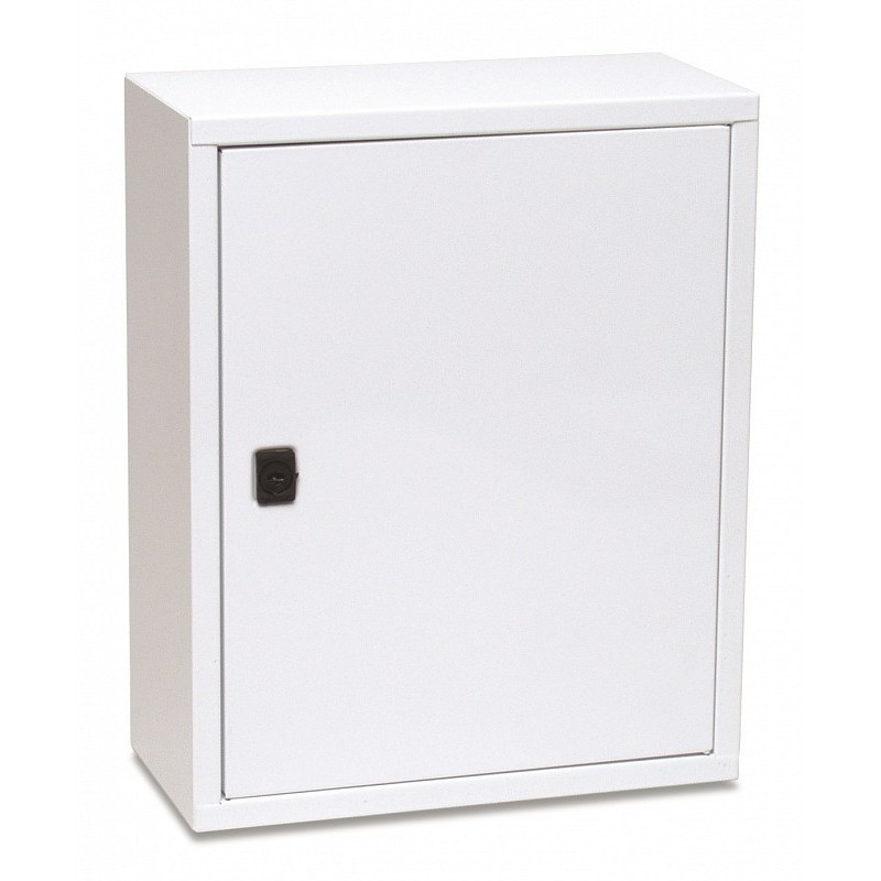 Lege metalen kast met 1 deur