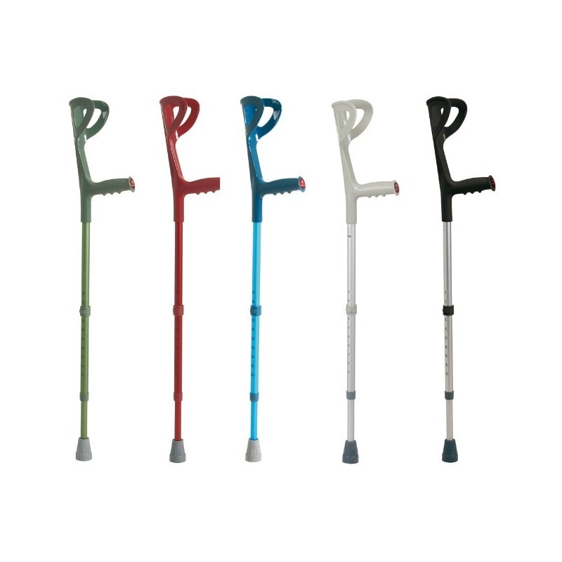 Pair of forearm crutches