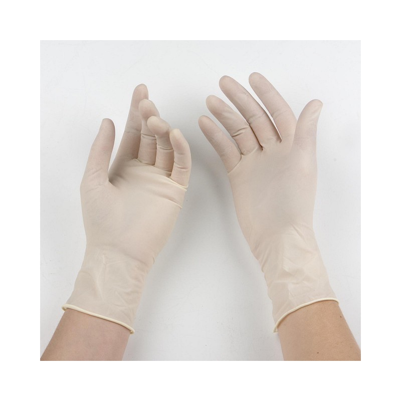 Wegwerp latex handschoenen met poeder multipro sensitive esms - 100 stuks