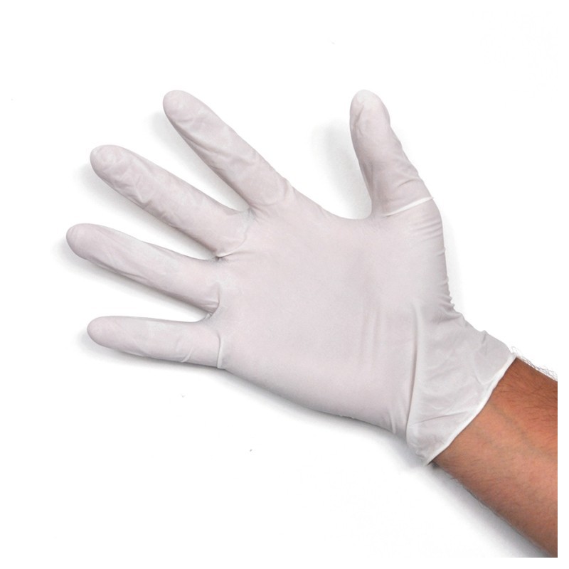 Disposable latex gloves doc eko plus with powder. - 100 pcs.
