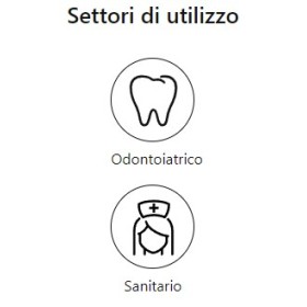 Guanti in lattice senza polvere clorinato doc powder free clorinato - 100 pz.