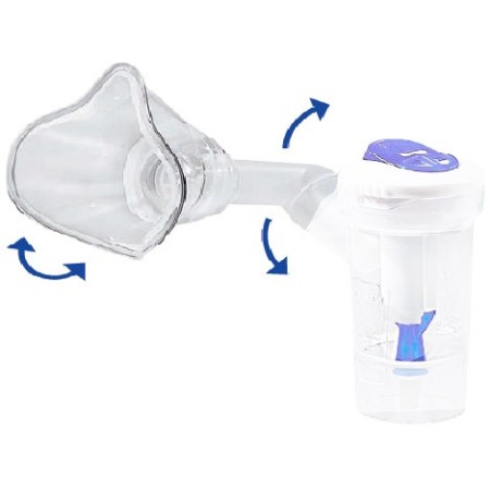 Masque néonatal - à utiliser avec l’ampoule rf7 à double vitesse