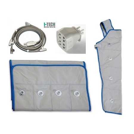 Kit TOTAL I-Tech Fascia Addominale e Bracciale per Pressoterapia I-Press