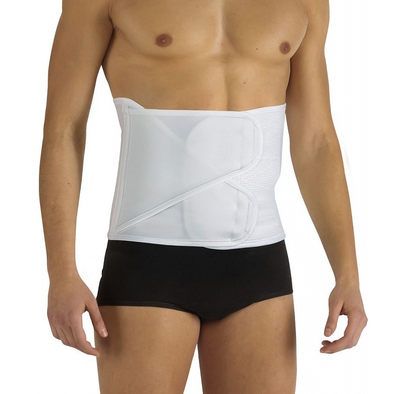 Envoltura abdominal postoperatoria unisex 24 cm de altura