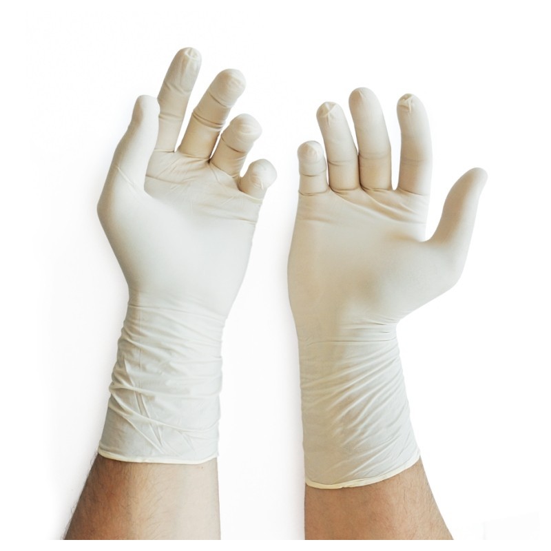 Chr sterile latex surgical gloves - 50 pairs