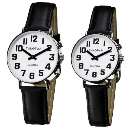 Női beszélő óra vakok és gyengénlátók számára