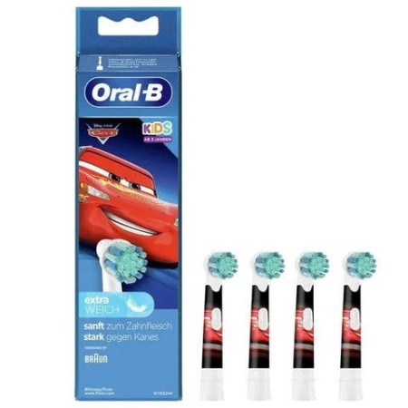 Cabezales de repuesto extra suaves para niños oral b kids 4 piezas