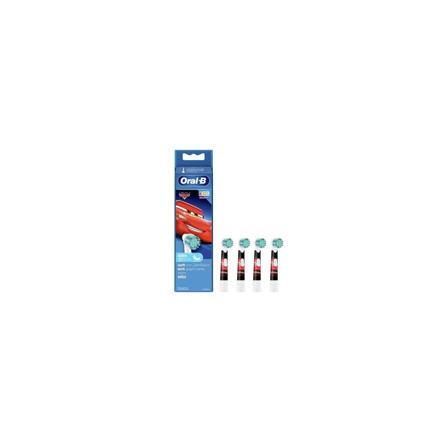 Oral b kids testine di ricambio extra soft 4 pezzi