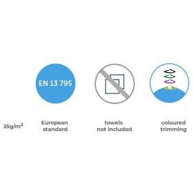 Sms steril eldobható ruhák - egyenként csomagolva - 25 db.
