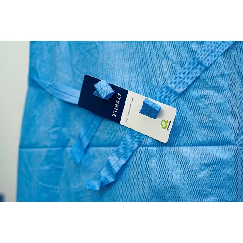 Batas desechables estériles sms - envueltas individualmente con 2 toallas absorbentes