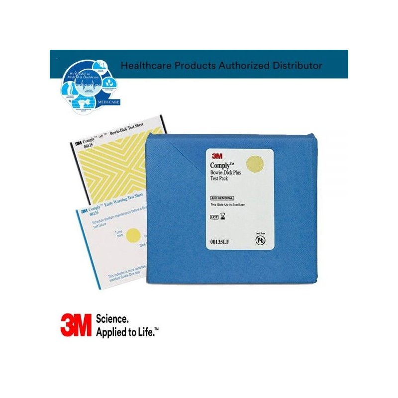 Bowie & dick 3m compliance sterilizálási teszt 00135lf
