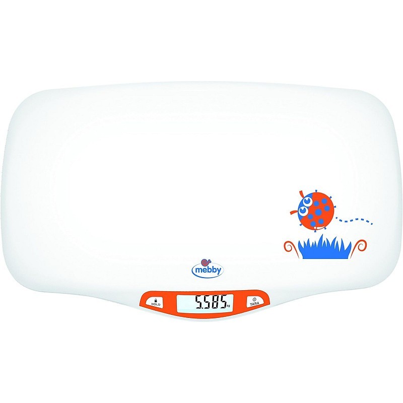 Báscula digital para bebés mebby para los primeros meses