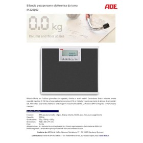 Professionele digitale vloerweegschaal met bmi-functie