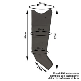 Presoterapia pressomassaggio mesis plus+ sprzęt podstawowy (2 legginsy)