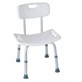 Asiento de ducha mopedia con respaldo