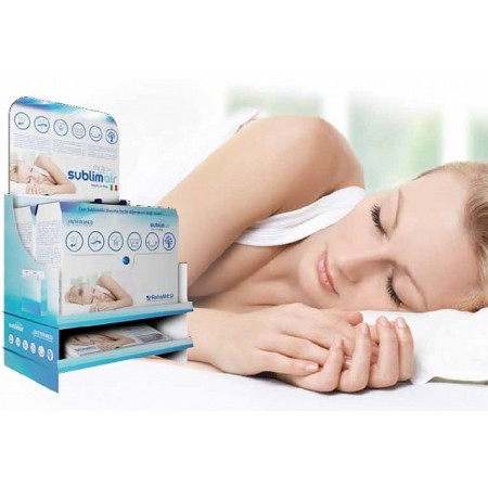 Housse de matelas anti-acariens sublimair queen-size zippée 120x195x20 cm