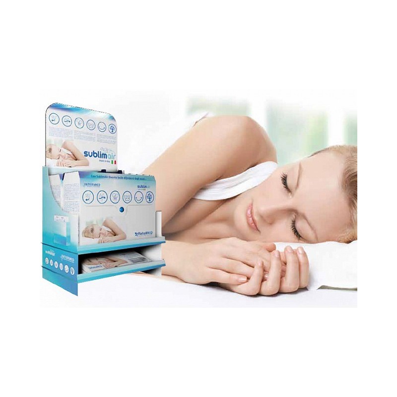 Surmatelas anti-acariens sublimair single zipper 80x190x20 cm