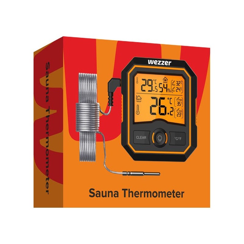 Thermomètre de sauna levenhuk wezzer sn20