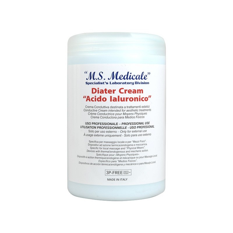 Creme condutor de diáteros - 1 l - ácido hialurônico