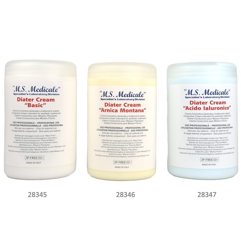 Crema conduttiva diater - 1 l - acido ialuronico