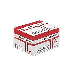 Depresor de lengua de plástico desechable heine - paquete de 100 piezas