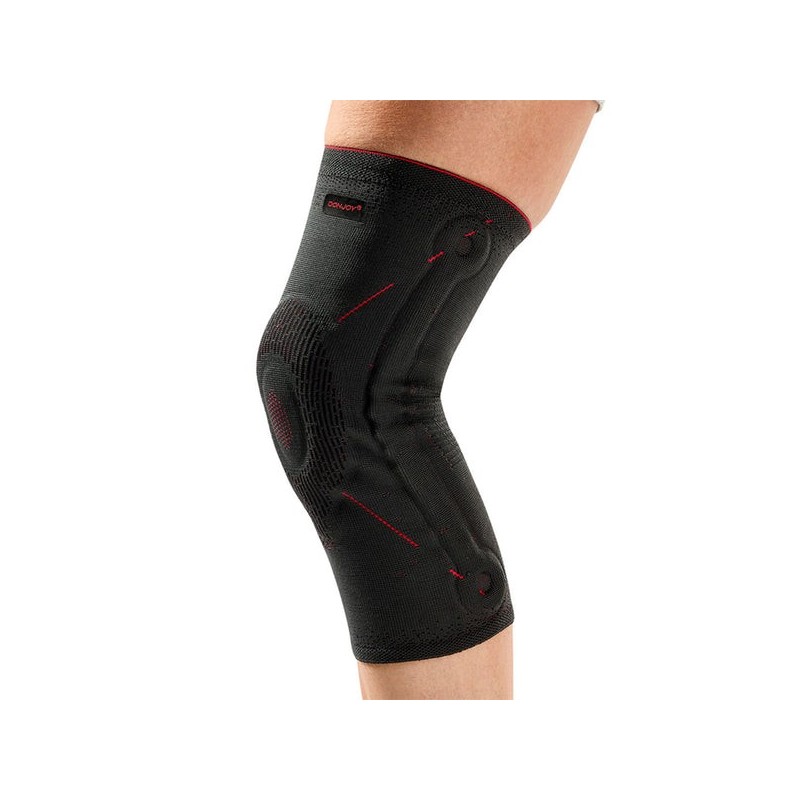 Ginocchiera donjoy genuforce in tessuto elastico a compressione