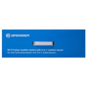 Bresser wlan-farb-wetterstation mit professionellem 5-in-1-sensor, schwarz