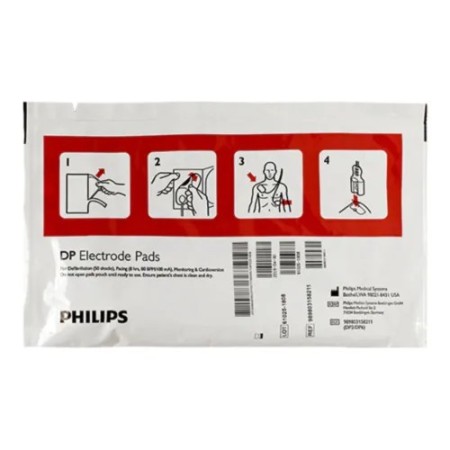 Coppia di piastre philips heartstart fr2 elettrodi adulti