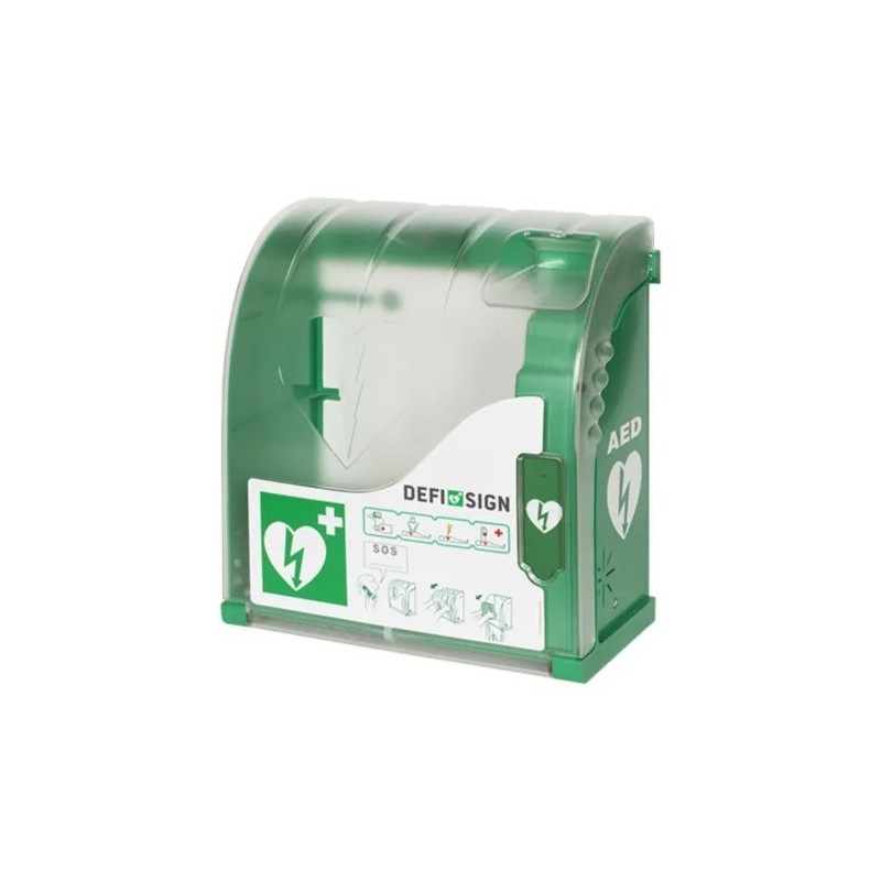 Vitrine voor buitendefibrillator aivia 200 outdoor met alarm en verwarming