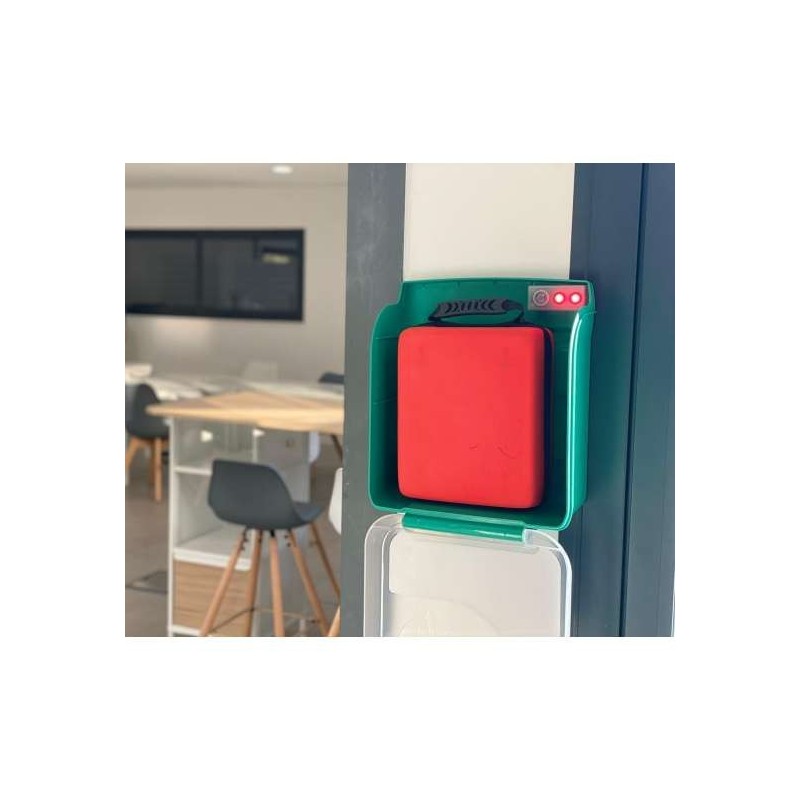 Aivia 200 kÜltÉri defibrillátor vitrin riasztóval és fűtéssel