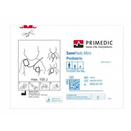 Dětské podložky 1-8 let, max. 25 kg na srdce, od s.n. 739xxxxxxx - 1 pár