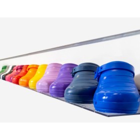 Sabots bleu électrique - pas de trous - 1 paire