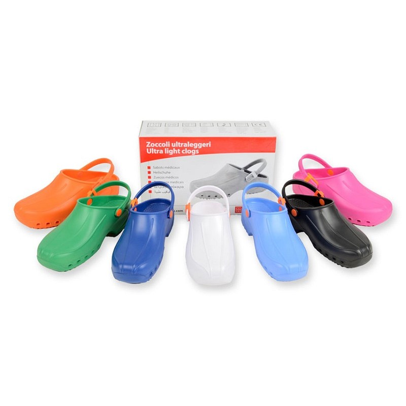 Ultraleichte clogs mit kordelzug - grün - 1 paar