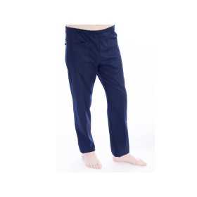 Kalhoty z bavlny/polyesteru - unisex - modrá