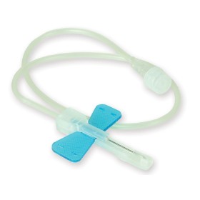 Biztonsági pillangótű 23g l/l - steril - csomag 100 db.