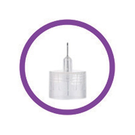 Microfijne bd naald 5 mm - 31g - 320594 - pak 100 stuks