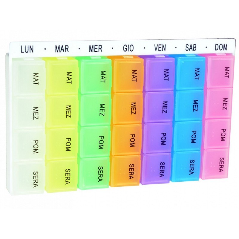Weekly pill box x4 easy - deutsch