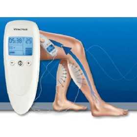 Lékařský elektrostimulační přístroj VEINOPLUS pro žilní nedostatečnost.