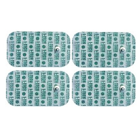 Elettrodi pregellati per elettrostimolazione 50x90 a bottone - 4 pz.