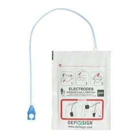 Par de electrodos para adultos fred pa-1/ defisign life de schiller