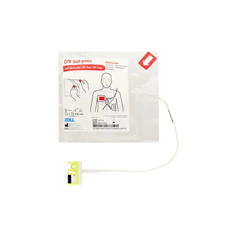 Coppia di piastre zoll aed plus, aed pro, cpr stat-padz elettrodi