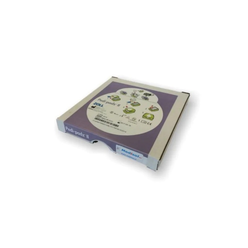 Pair of zoll pedi-padz ii plates