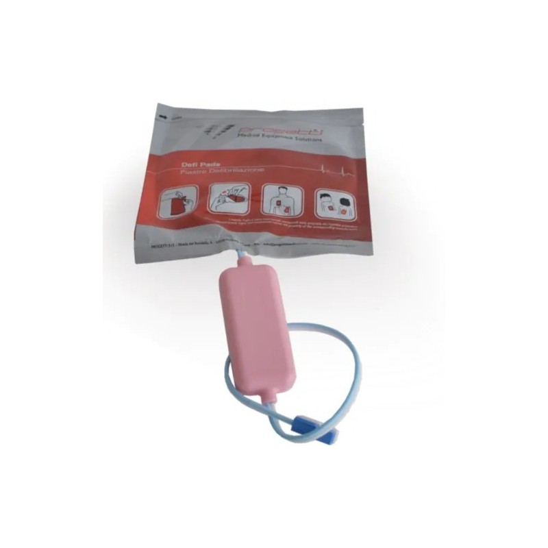 Pair of rescue sam pre-connected pediatric electrode pads